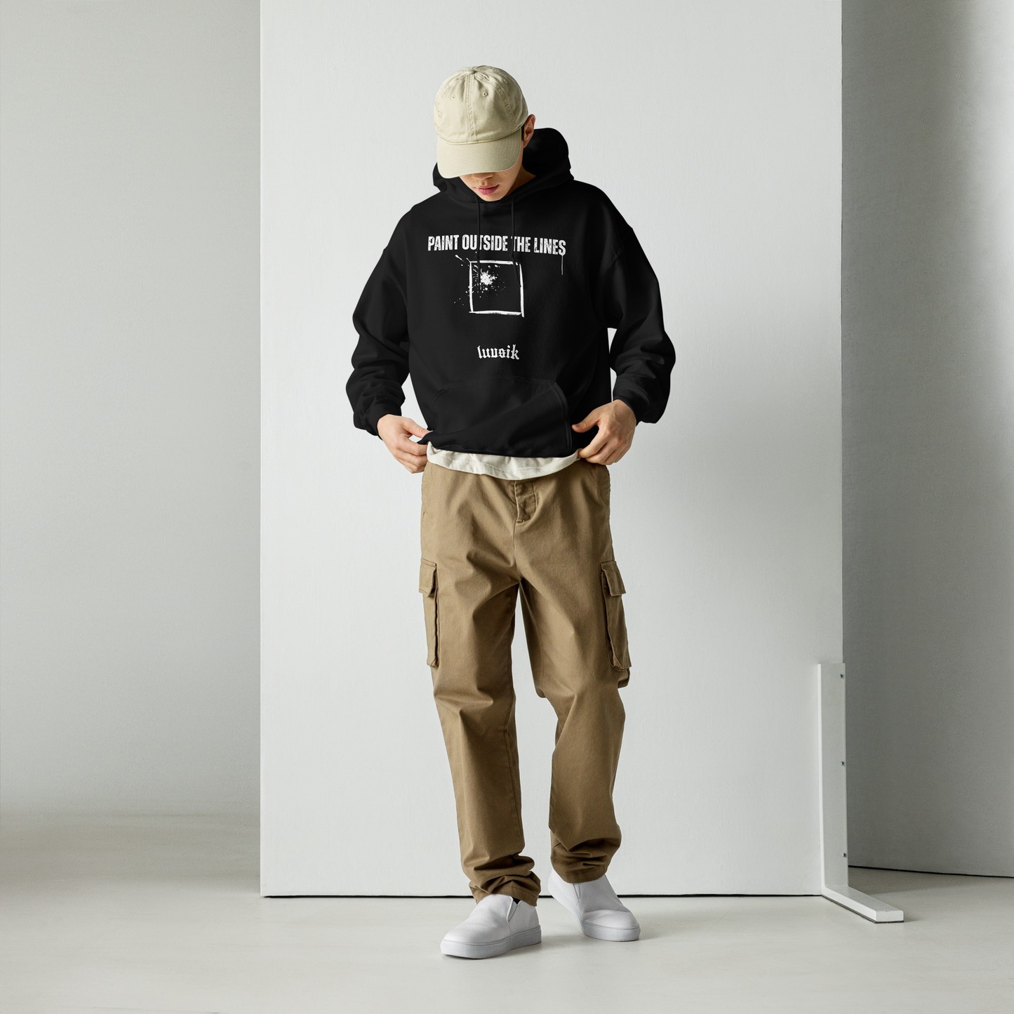 PAINT OUTSIDE Unisex Hoodie