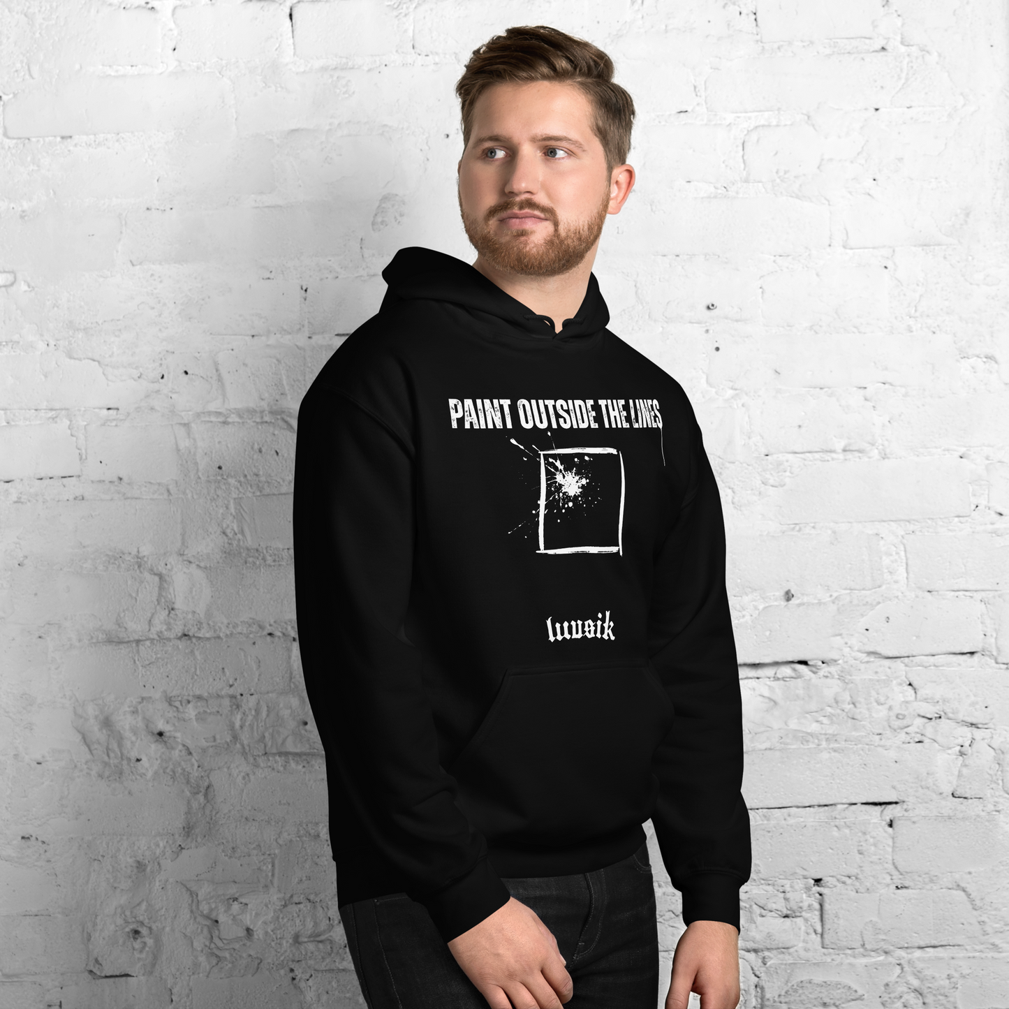 PAINT OUTSIDE Unisex Hoodie