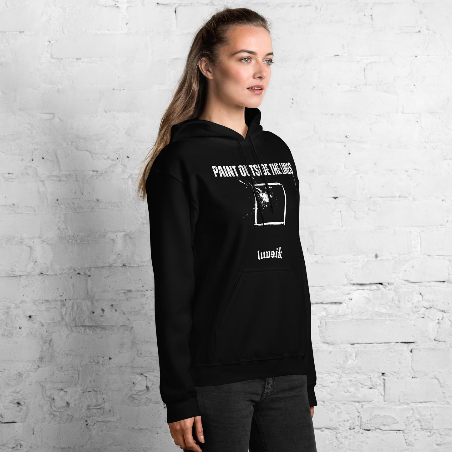 PAINT OUTSIDE Unisex Hoodie