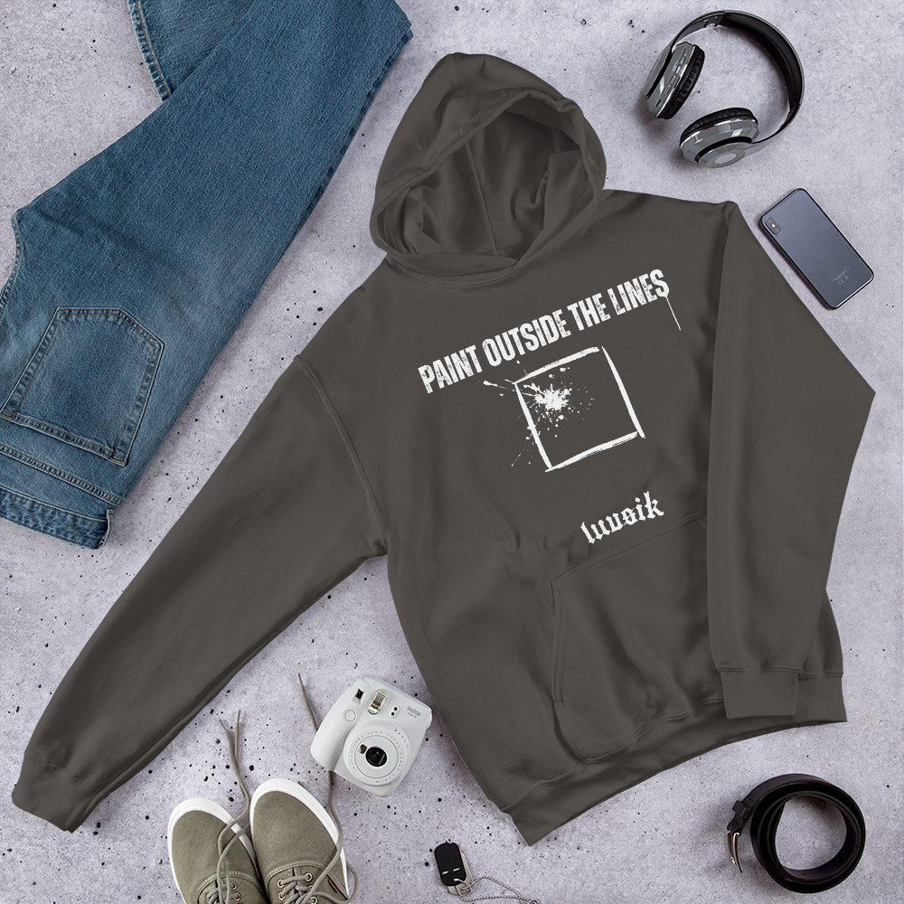 PAINT OUTSIDE Unisex Hoodie