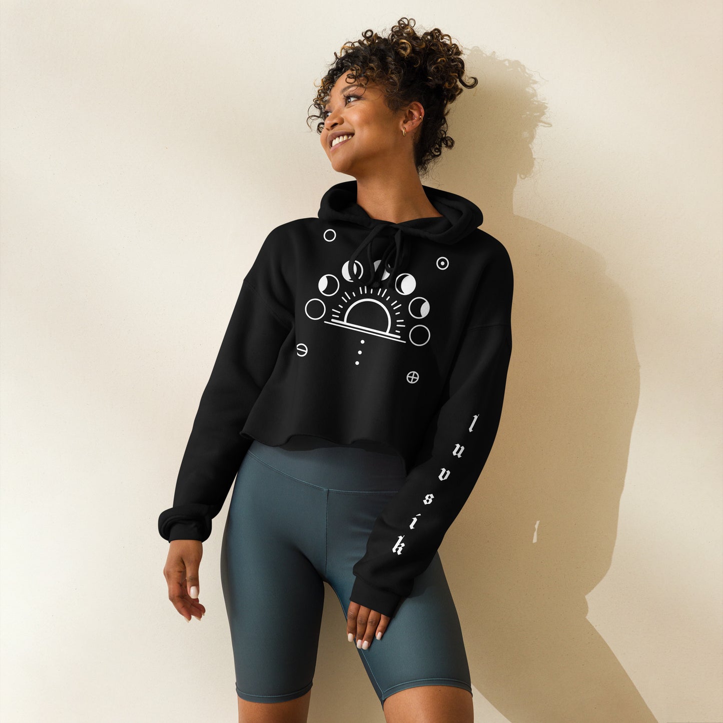 Eclipse Crop Hoodie