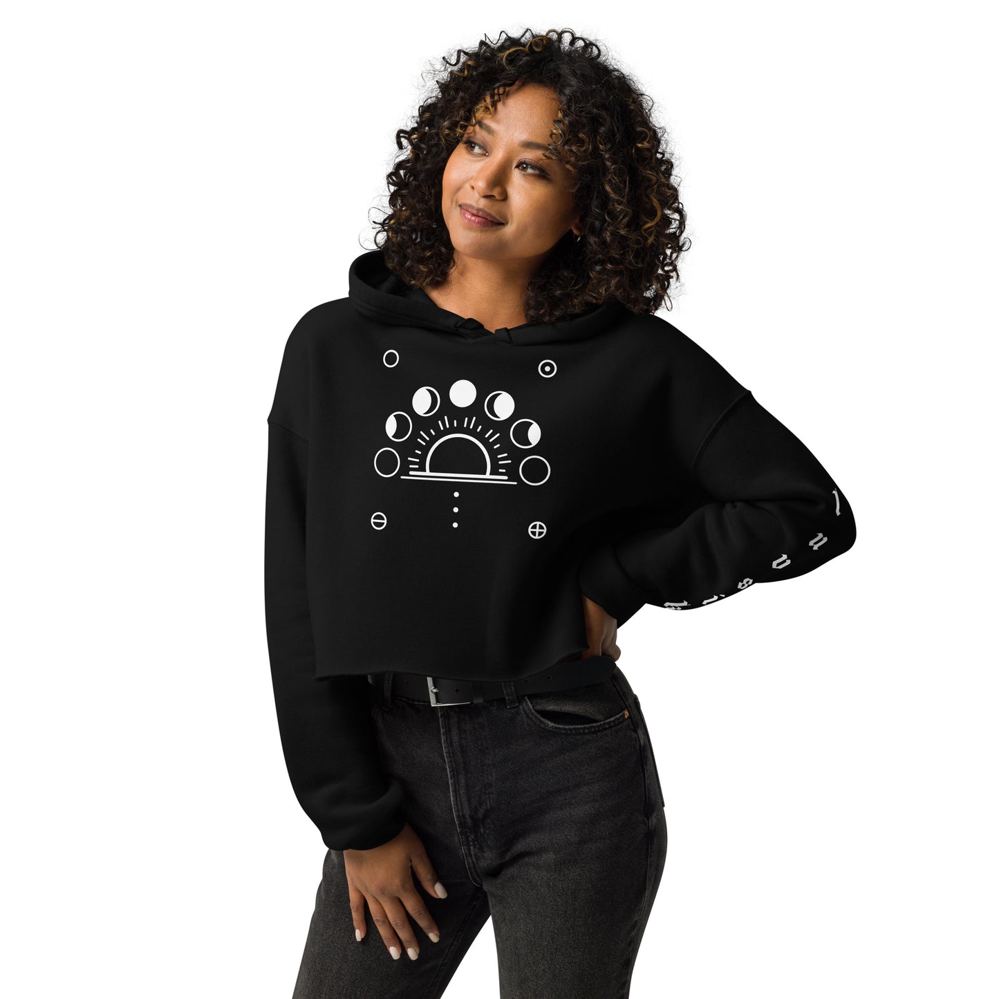 Eclipse Crop Hoodie