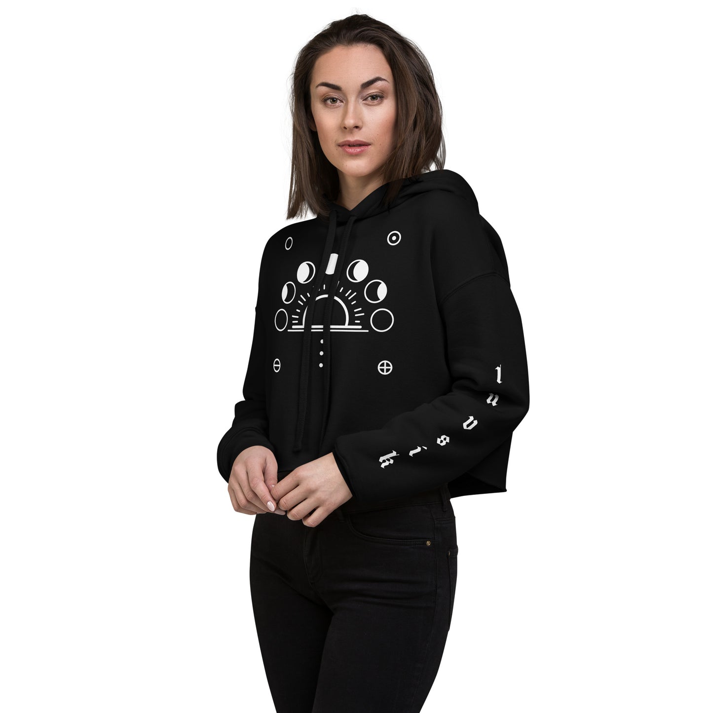 Eclipse Crop Hoodie
