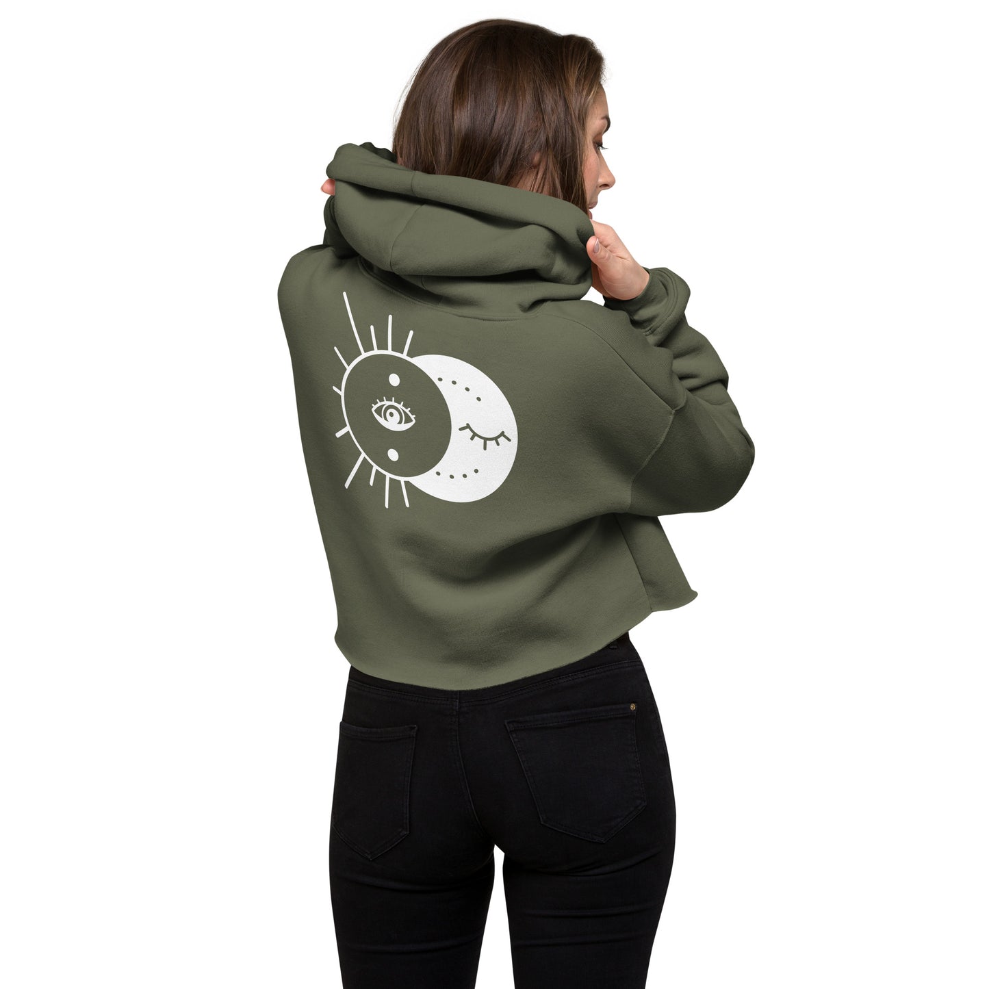 Eclipse Crop Hoodie