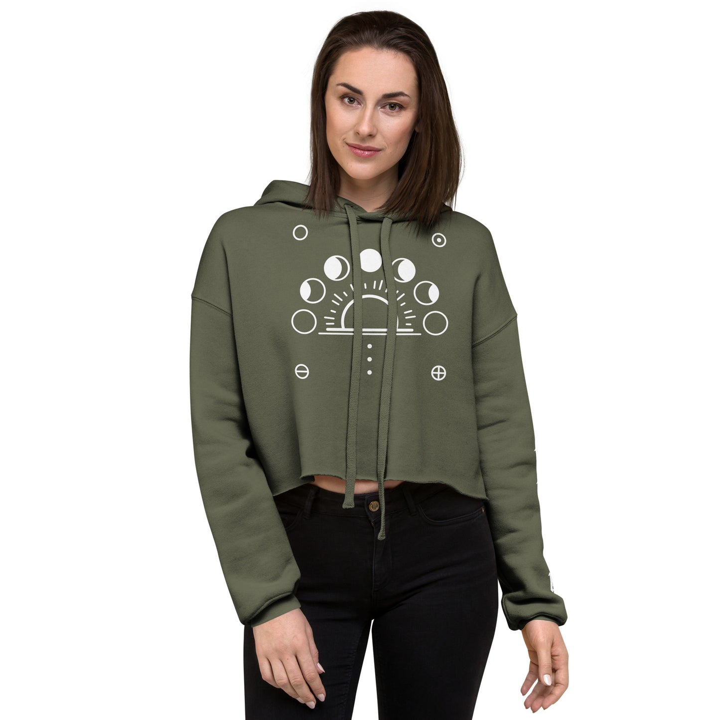 Eclipse Crop Hoodie