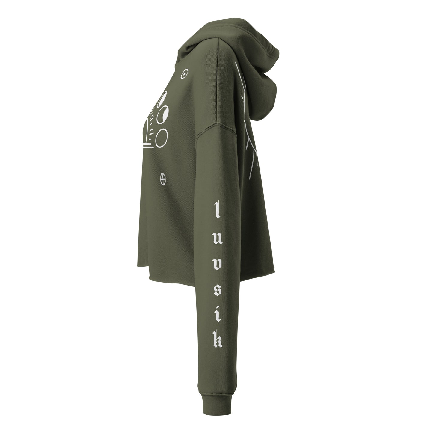 Eclipse Crop Hoodie