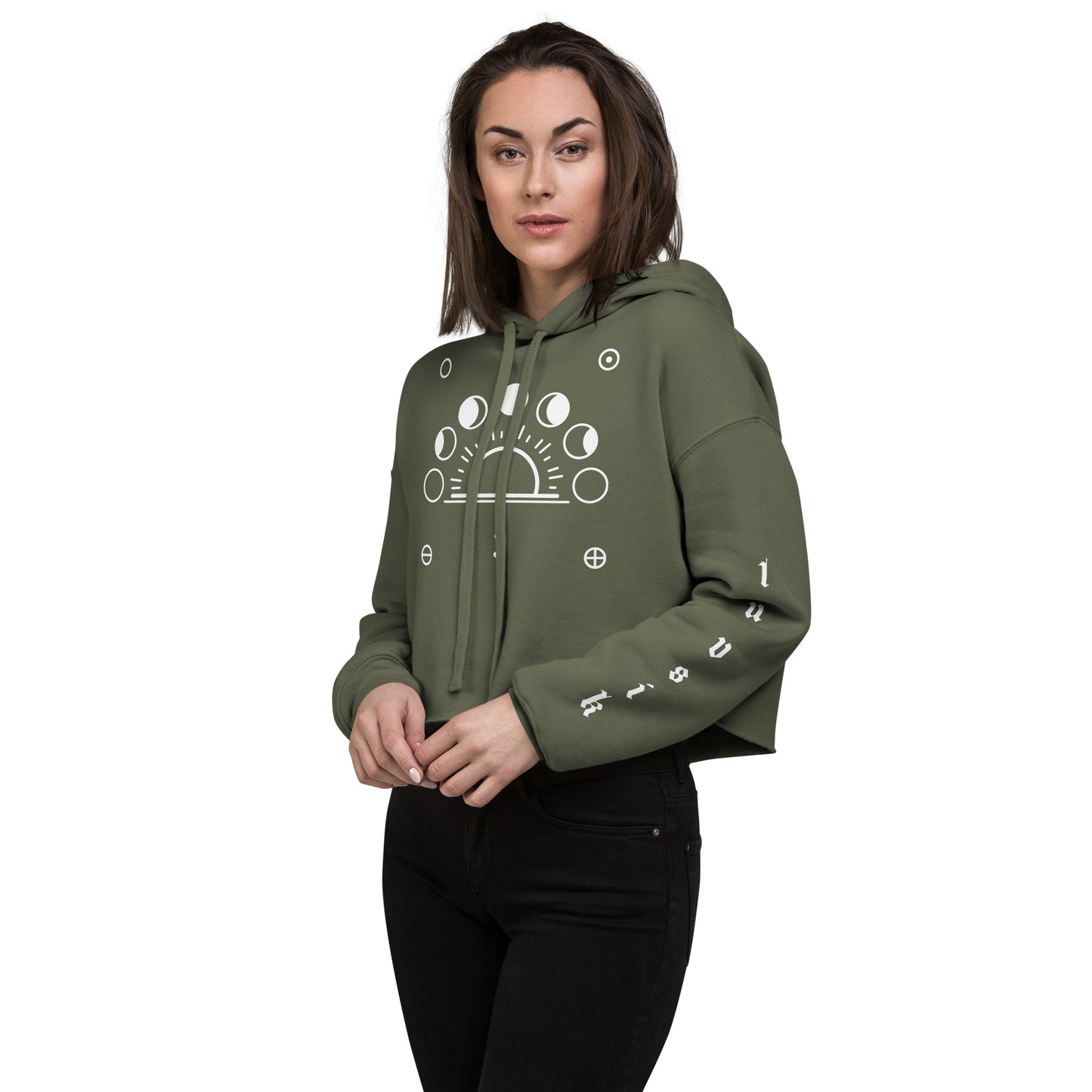 Eclipse Crop Hoodie